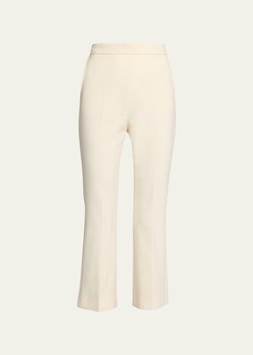 Nepeta Straight-Leg Cropped Trousers