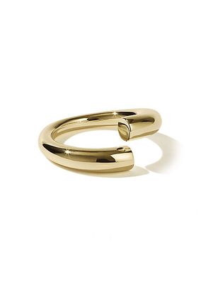 Neptune Wave 23K Gold-Plated Ring