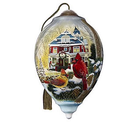 Ne'Qwa 5.5" Winter Beauty Standard Princess Sha ped Ornament