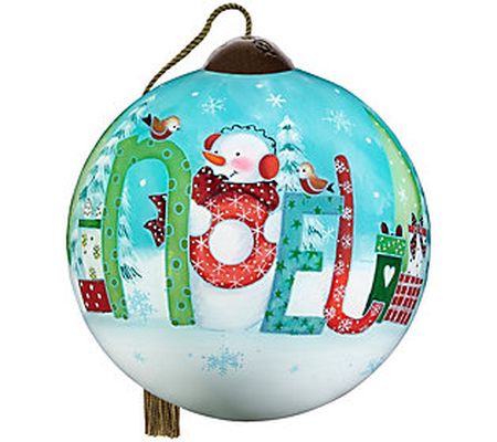 Ne'Qwa Snowman Noel Ornament