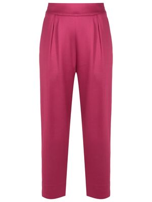 Neriage cropped tapered trousers