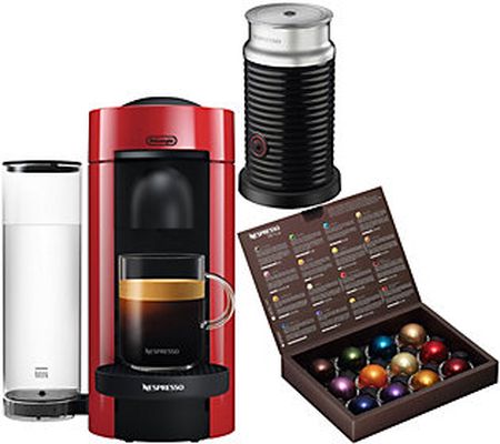 Nespresso Vertuo Coffee Machine w/ Frother b y Longhi