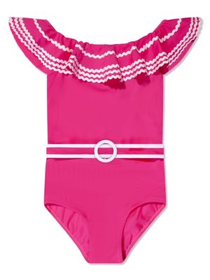 Nessi Byrd Kids Zizi one-piece swimsuit - Pink