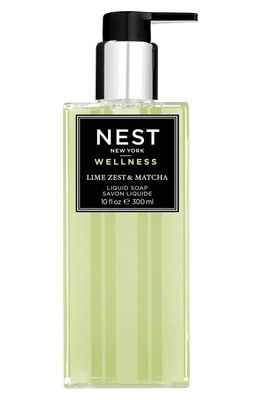 NEST New York Lime Zest & Matcha Liquid Soap