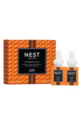 NEST New York Pura Smart Home Fragrance Diffuser Refill Duo in Pumpkin Chai