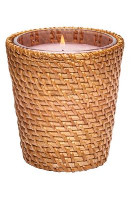 NEST New York Rattan Himalayan Salt & Rosewater Classic Candle