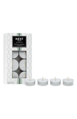NEST New York White Tea & Rosemary 12-Pack Tealight Candle Refills