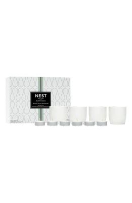 NEST New York White Tea & Rosemary Tealight Candle Set