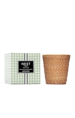 NEST New York Wild Mint & Eucalyptus Classic Candle in Green.