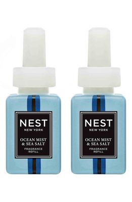 NEST New York x Pura Home Fragrance Diffuser Refill Duo in Ocean Mist Sea Salt 