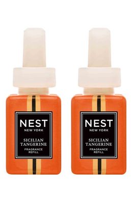 NEST New York x Pura Home Fragrance Diffuser Refill Duo in Sicilian Tangerine 