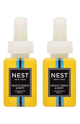 NEST New York x Pure Home Fragrance Diffuser Refill Duo in Amalfi Lemon Mint 