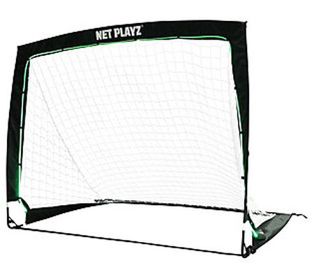 Net Playz Portable 4' x 3' Soccer Goal with LED Lights