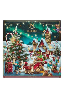 NEUHAUS 2023 Classic Chocolate Advent Calendar in Green Multi