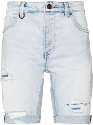 Neuw Ray distressed denim shorts - Blue