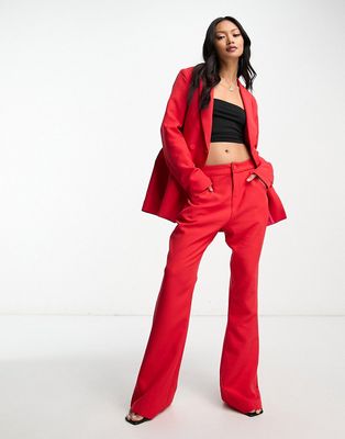 Never Fully Dressed dynasty slouchy pants in bright red