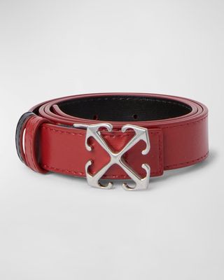 New Arrow Reversible Leather Belt