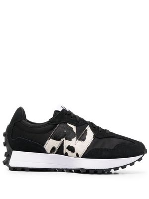 New Balance 327 cow-print sneakers - Black