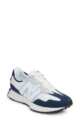 New Balance 327 Sneaker in Navy/White