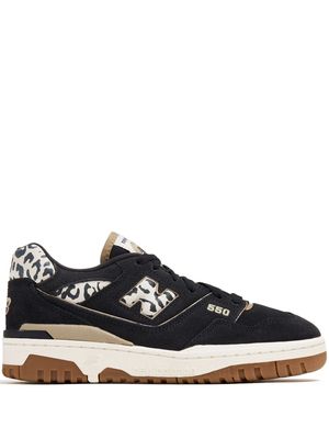 New Balance 550 leopard-print sneakers - Black