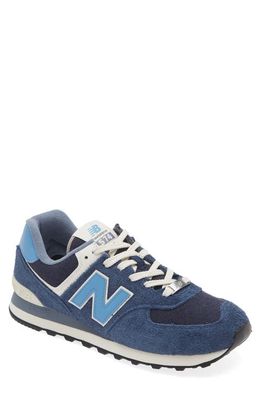 New Balance 574 Classic Sneaker in Blue Navy/Light Blue