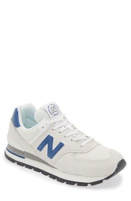 New Balance 574 Rugged Sneaker in Alloy/White