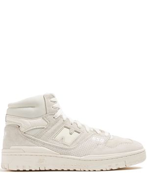 New Balance 650 suede high-top sneakers - Neutrals