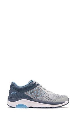 New Balance 847v4 Walking Sneaker in Grey/Blue
