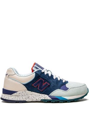 New Balance 850 panelled suede sneakers - Blue