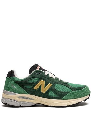 New Balance 990 V3 "Made In USA - Green/Yellow" sneakers