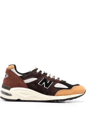 New Balance 990v2 lace-up sneakers - Brown