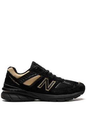 New Balance 990V5 "Black/Gold" sneakers