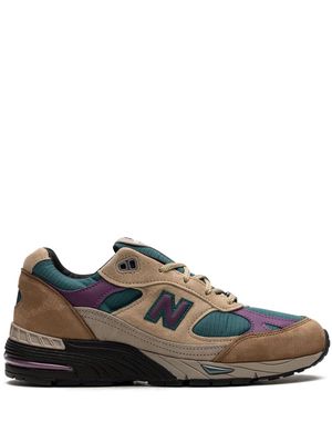 New Balance 991 "Palace - Teal" sneakers - Neutrals