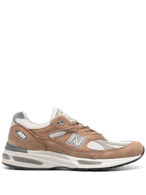 New Balance 991v2 suede sneakers - Brown