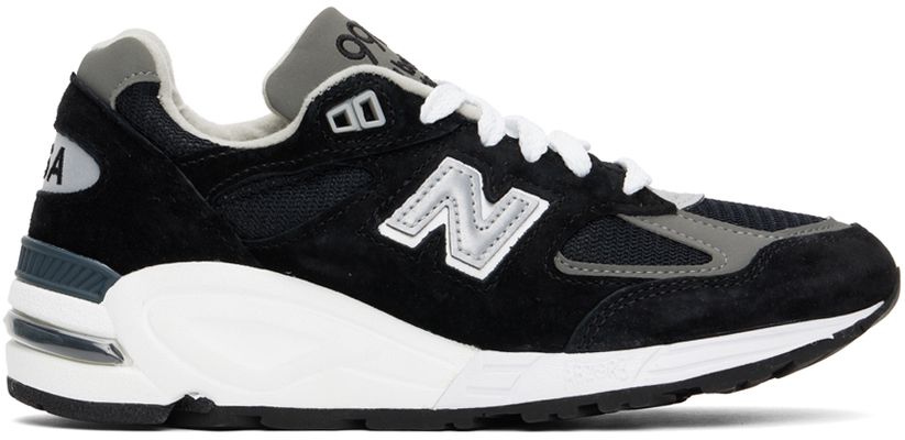 New Balance Black Made in USA 990v3 Sneakers