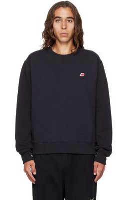 New Balance Black Made In USA Core Sweatshirt