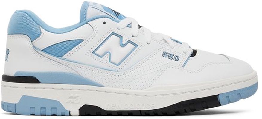 New Balance Blue & White BB550 Sneakers