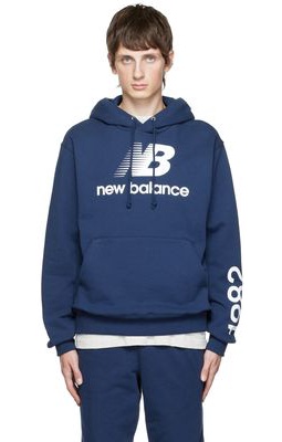 New Balance Blue Made In USA Heritage Hoodie