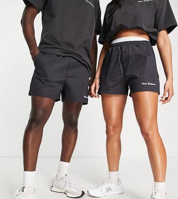New Balance Elevate Yourself unisex shorts in black