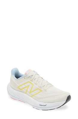 New Balance Fresh Foam X Vongo v6 Running Shoe in Sea Salt/Lemon Zest