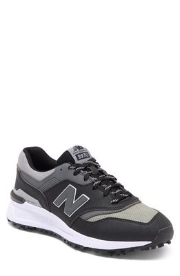 NEW BALANCE GOLF 997 Waterproof Golf Shoe in Black