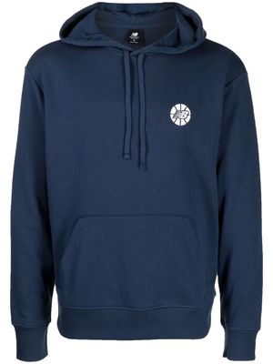 New Balance Hoops Fundamentals hoodie - Blue