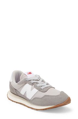 New Balance Kids' 237 Sneaker in Grey