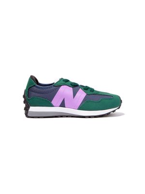 New Balance Kids 327 lace-up sneakers - Green