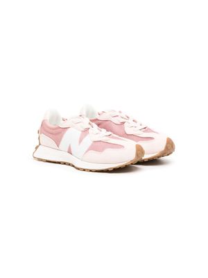 New Balance Kids 327 lace-up sneakers - Pink