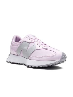 New Balance Kids 327 "Oyster Pink" low-top sneakers