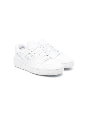 New Balance Kids 550 Bungee lace-up sneakers - White