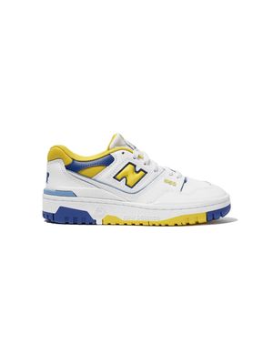 New Balance Kids 550 logo-embossed sneakers - White