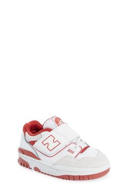 New Balance Kids' 550 Sneaker in White/Astro Dust