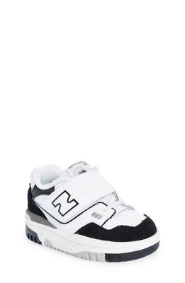 New Balance Kids' 550 Sneaker in White/Black